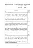 Đáp án và thang điểm môn Văn khối C kỳ thi tuyển sinh đại học, cao đẳng năm 2003