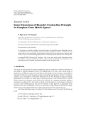 Báo cáo hóa học: "Research Article Some Extensions of Banach’s Contraction Principle in Complete Cone Metric Spaces"