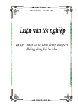 Đề tài: Thiết kế bộ khởi động động cơ không đồng bộ ba pha