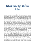Khai thác lợi thế từ Atlat