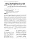 Báo cáo nghiên cứu khoa học " IMPROVING THE SAFETY AND QUALITY OF VIETNAMESE VEGETABLES THROUGH PROTECTED CROPPING SYSTEMS "
