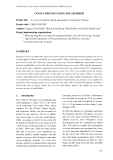 Báo cáo nghiên cứu khoa học " COCOA DRYING USING SOLAR DRIER "
