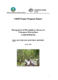 Báo cáo nghiên cứu khoa học " Management of Phytophthora diseases in Vietnamese Horticulture - MS3 "