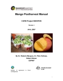 Báo cáo nghiên cứu khoa học " Mango Postharvest Manual - Version 1"