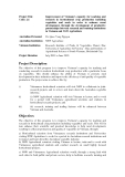 Báo cáo nghiên cứu nông nghiệp " Improvement of Vietnam’s capacity for teaching and research in horticultural crop production including vegetables and seeds in order to enhance rural development, through the development of productive partnerships between research and training institutions in Vietnam and NSW Agriculture "