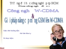 Công nghệ W-CDMA và giải pháp nâng cấp mạng GSM lên W-CDMA