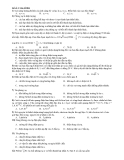 Đề số 1 Mã đề 004 