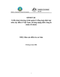 Dự án nghiên cứu: Triển khai chương trình quản lý tổng hợp dịch hại trên cây điều ở Việt Nam với ứng dụng kiến vàng là nhân tố chính - MS2 '