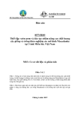 Dự án nghiên cứu nông nghiệp:  Thiết lập vườn ươm và đào tạo nhằm nâng cao chất lượng cây giống và trồng khảo nghiệm các mô hình Macadamia tại 3 tỉnh Miền bắc Việt Nam - MS3 '