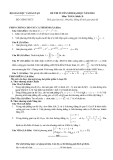 Đề luyện thi đại học môn toán 2012 khối D_2