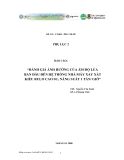 Báo cáo nghiên cứu nông nghiệp " ĐÁNH GIÁ ẢNH HƯỞNG CỦA ẨM ĐỘ LÚA BAN ĐẦU ĐẾN HỆ THỐNG NHÀ MÁY XAY XÁT KIỂU RULO CAO SU, NĂNG SUẤT 1 TẤN/ GIỜ "