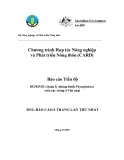 Báo cáo nghiên cứu nông nghiệp " Quản lý những bệnh Phytophthora  trên cây trồng ở Việt nam - MS2  "