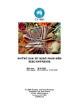 HƯỚNG DẪN SỬ DỤNG PHẦN MỀM SEED DATABASE