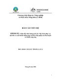 Báo cáo : Thúc đẩy thị trường trái cây Việt Nam phục vụ nọi tiêu và xuất khẩu thông qua cải tiến công nghệ sau thu hoạch và chuỗi cung ứng