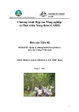 Báo cáo nghiên cứu nông nghiệp " Quản lý những bệnh Phytophthora  trên cây trồng ở Việt nam - MS3  "
