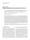 Báo cáo hóa học: "  Research Article Building Flexible Manufacturing Systems Based on Peer-Its"