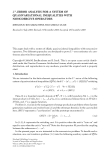 Báo cáo hóa học: "L∞ -ERROR ANALYSIS FOR A SYSTEM OF QUASIVARIATIONAL INEQUALITIES WITH NONCOERCIVE OPERATORS"