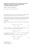 Báo cáo hóa học: "EXISTENCE OF SOLUTIONS FOR A NONLINEAR ELLIPTIC DIRICHLET BOUNDARY VALUE PROBLEM WITH AN INVERSE SQUARE POTENTIAL"