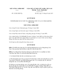 Quyết định số 12/2012/QĐ-TTg 