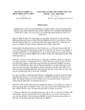 Thông báo số 302/TB-BNN-VP 
