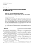 Báo cáo hóa học: " Research Article A Biologically Motivated Multiresolution Approach to Contour Detection"