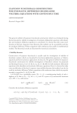 LYAPUNOV FUNCTIONALS CONSTRUCTION FOR STOCHASTIC DIFFERENCE SECOND-KIND VOLTERRA EQUATIONS WITH