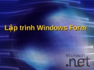 Bài giảng Lập trình Windows Form