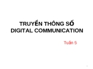 Truyền thông số Digital Communication-Week 5