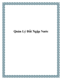 Quản Lý Đất Ngập Nước