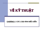 Vẽ kỹ thuật-Chương 5: Các loại hình biểu diễn