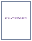 SỨ GIẢ THƯƠNG HIỆU