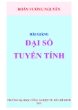 Bài giảng Đại số tuyến tính - Đoàn Vương Nguyên