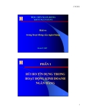 Rủi ro trong hoạt động ngân hàng