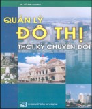 Thời kỳ chuyển đổi quản lý đô thị