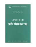 Giáo trình Giải tích đa trị - Nguyễn Đông Yên