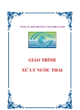 Giáo trình Xử lý nước thải - TS. Nguyễn Trung Việt, TS. Trần Thị Mỹ Diệu (Đồng chủ biên)