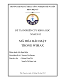 Mã hóa bảo mật trong Wimax