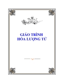 Giáo trình Hóa lượng tử