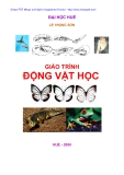 Giáo trình Động vật học - Lê Trọng Sơn