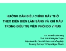 HƯỚNG DẪN ĐIỀU CHỈNH MÁY THỞ THEO DIỄN BIẾN LÂM SÀNG VÀ KHÍ MÁU TRONG ĐIỀU TRỊ VIÊM PHỔI DO VIRUS