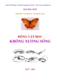 Giáo trình động vật học không xương sống - Nguyễn Văn Thuận, Lê Trọng Sơn