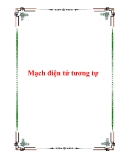 Mạch điện tử tương tự