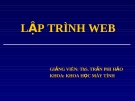 Lập trình Web - Trần Phi Hảo