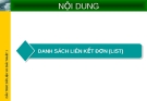 Danh sách liên kết đơn (List)