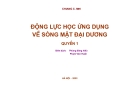 Động lực học ứng dụng về sóng mặt đại dương - Quyển 1