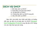 DỊCH VỤ DHCP