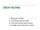 Bài giảng: Dịch vụ DNS