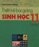 Sinh học 11 - Thiết kế bài giảng Tập 2