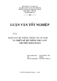 Luận văn - KHẢO SÁT HỆ THỐNG THÔNG TIN VỆ TINH VÀ THIẾT KẾ HỆ THỐNG THU CATV CHO MỘT KHÁCH SẠN