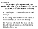 Tư tưởng Hồ Chí Minh - Chương 4